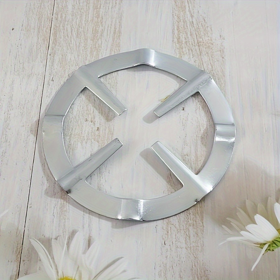 WIEZ Stainless Steel Coffee Pot Holder  Stable Gas Stove Stand for Mocha and Espresso Brewing