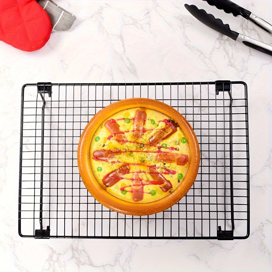 WIEZ Heavy-Duty Stainless Steel Stackable Cooling & Baking Rack  Space-Saving Oven-Safe Design for Cookies, Cakes & Pastries