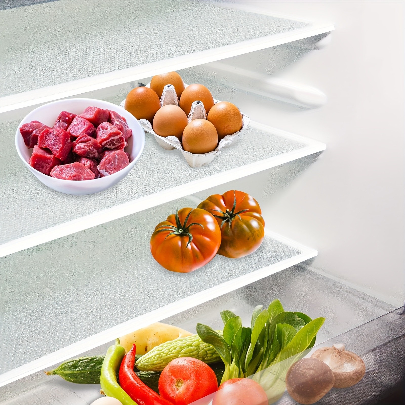 WIEZ Heavy-Duty EVA Non-Stick Drawer Liner Roll Cut-to-Fit Scratchproof Shelf & Cabinet Protector