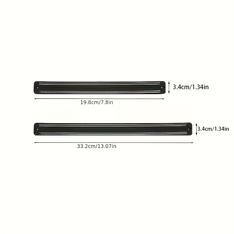 WIEZ Heavy-Duty Wall Magnetic Rack  Strong Cutting Tool Holder for Kitchens, Garages & Workspaces