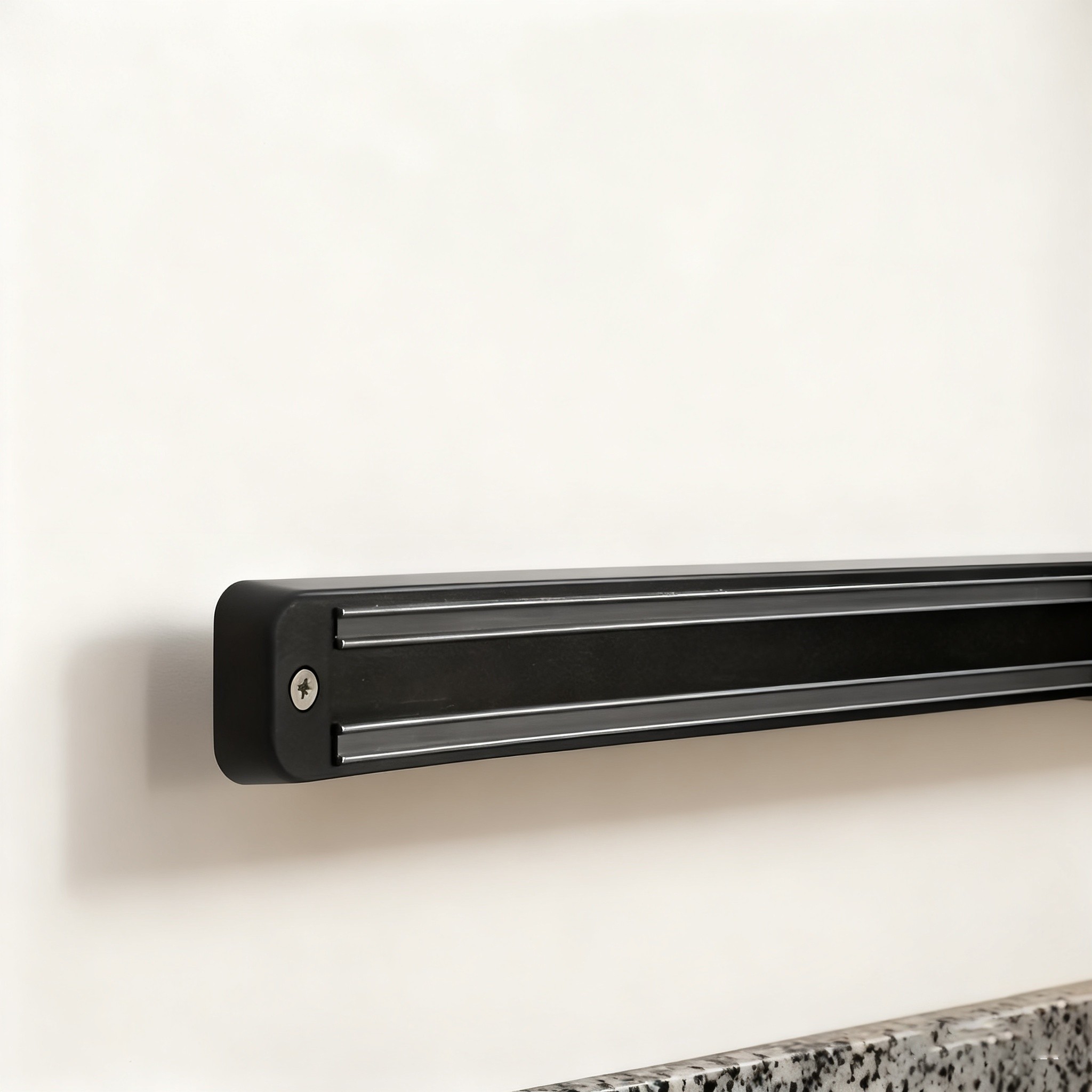 WIEZ Heavy-Duty Wall Magnetic Rack  Strong Cutting Tool Holder for Kitchens, Garages & Workspaces