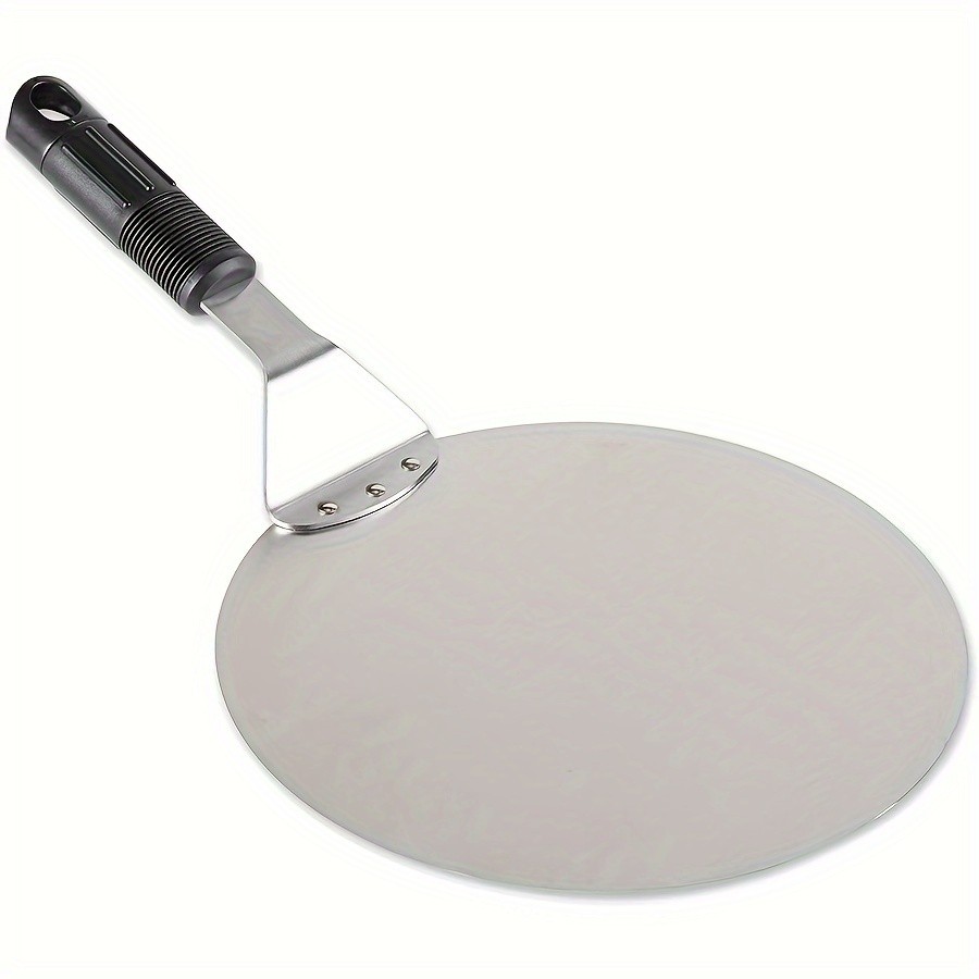 WIEZ Stainless Steel Pizza Spatula  30.5cm Non-Stick Cake Lifter with Anti-Scald Handle for Professional Baking