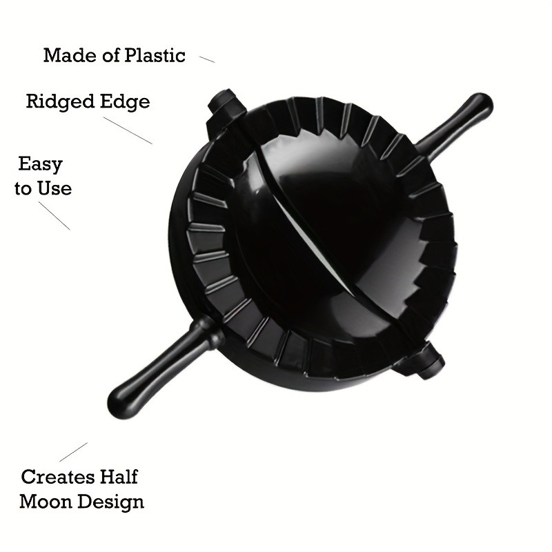 WIEZ Plastic Dumpling & Tortilla Press  Durable Round Mold for Easy Dough Shaping & Holiday Baking