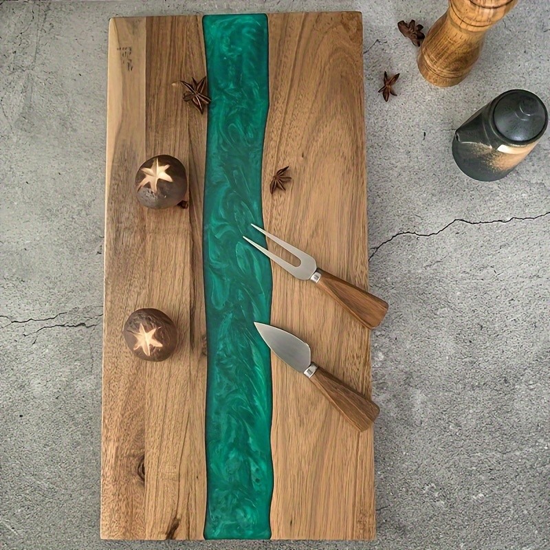 WIEZ Acacia Wood Durable Cutting Board  Crack-Resistant, Easy-Clean Board for Meat, Cheese, Bread & Fresh Produce