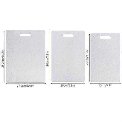 Marble Pattern Home Cutting Board Set  Stylish Everyday Kitchen Prep