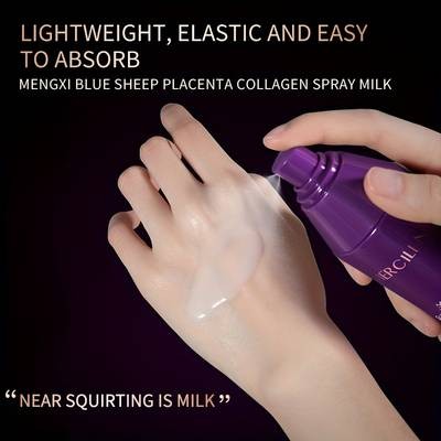 MERCILEN Sheep Placenta Collagen Moisturizing Facial Spray  Fine Mist, Deep Hydration & Youthful Glow