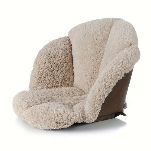 NLDD Winter Plush Chair Cushion  Warm, Soft & Ergonomic Seating Support