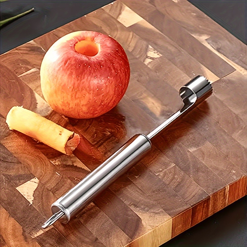WIEZ 6-Piece Stainless Steel Fruit & Vegetable Corer Set  Durable Multi-Tool Kit for Apples, Pears & Peppers