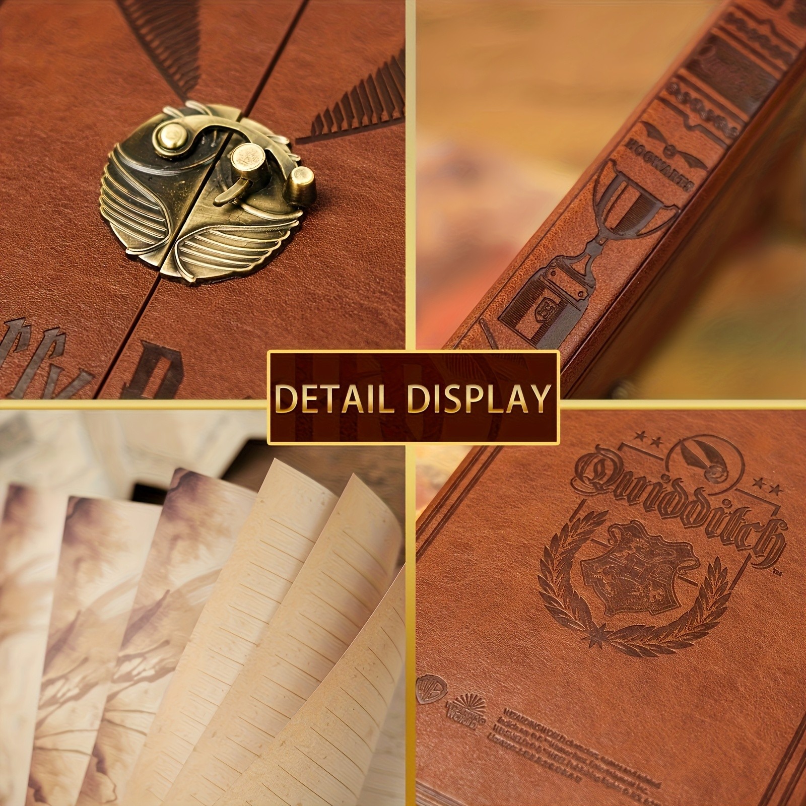 Deep Brown Magical Writing Journal for Fans, Teens & Adults