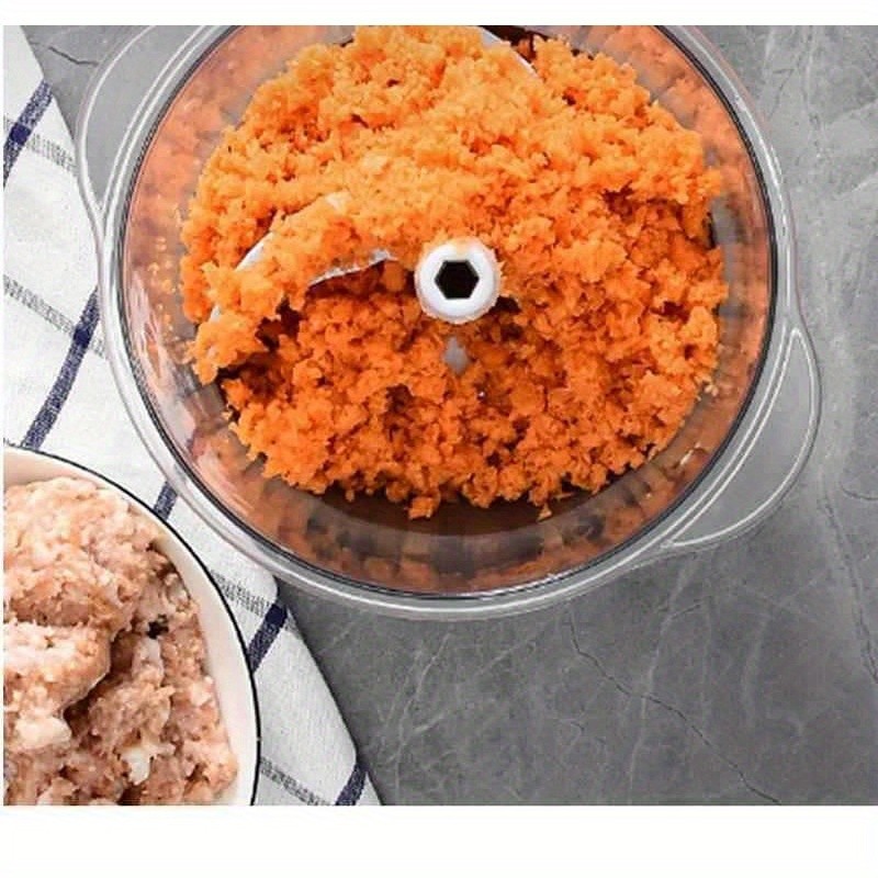 WIEZ Manual Meat & Vegetable Grinder Heavy-Duty Non-Electric Portable Grinder for Home, Camping & Small Kitchens