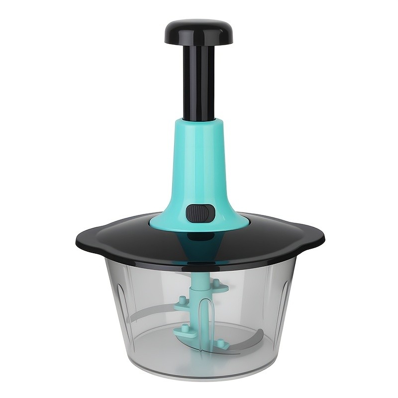 WIEZ Manual Meat & Vegetable Grinder Heavy-Duty Non-Electric Portable Grinder for Home, Camping & Small Kitchens