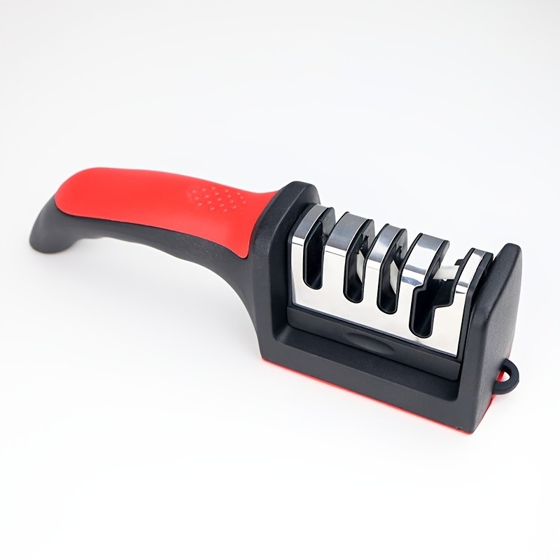 LDQ 4-Stage Professional Knife Sharpener  Tungsten, Diamond & Ceramic System for Fast, Long-Lasting Precision