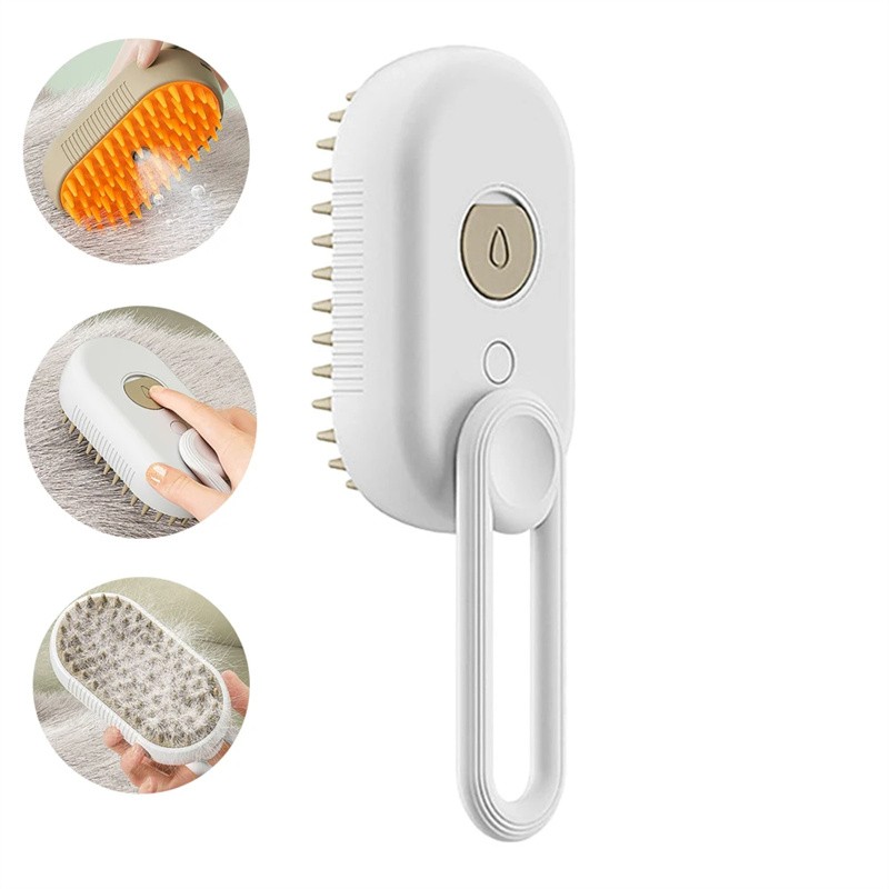 Steam Brush for Cats & Dogs