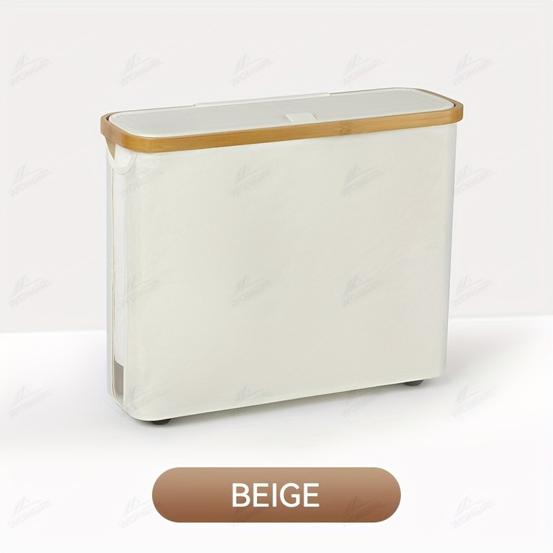 LDQ Toilet Paper Holder with Storage Basket  No-Drill Multi-Roll Organizer for Home & Office Bathrooms