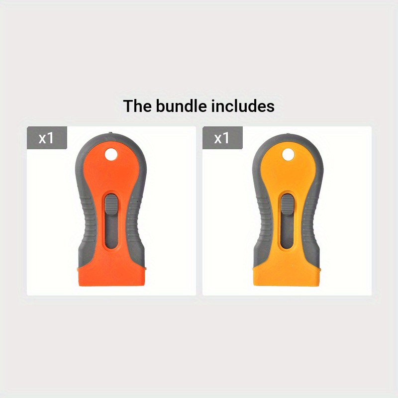 LDQ Ceramic Hob & Glass Scraper  Heavy-Duty Cleaner with 5 Stainless Steel Blades for Induction & Ceramic Cooktops