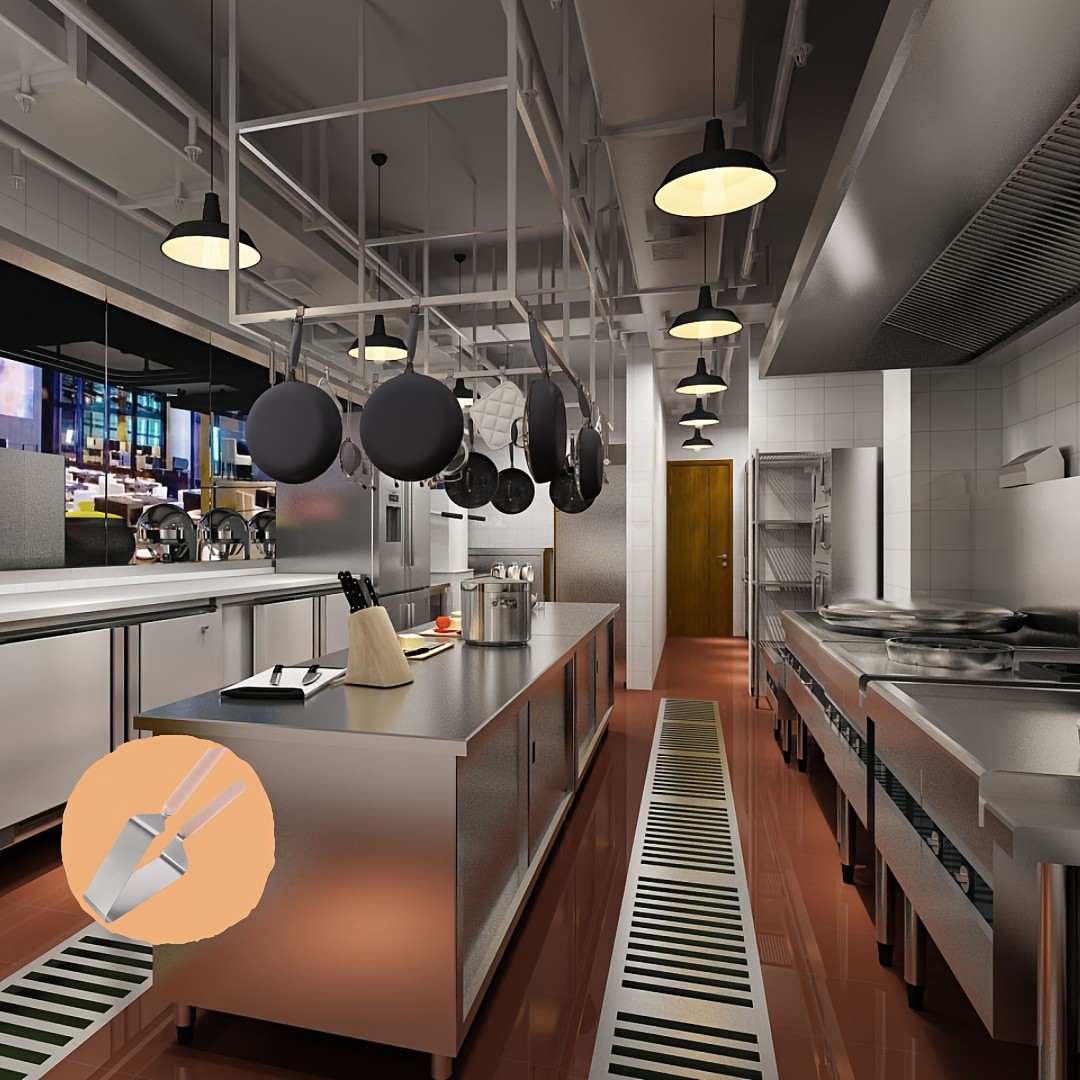 LDQ Stainless Steel Cake Slicer & Server  Triangular Transfer Tool with Ergonomic Handle for Parties, Weddings & Daily Baking