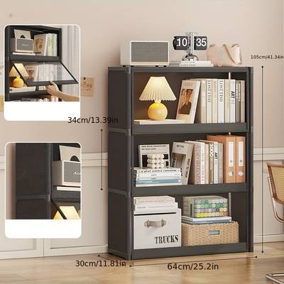 NLDD Multi-Tier Dustproof Shoe Rack with Doors  Space-Saving Home Shoe Storage Organizer