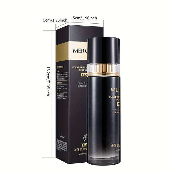 MERCILEN Peptide Collagen Firming Cream (100g)  Hydrating Gel Formula for Smoother, Firmer-Looking Skin