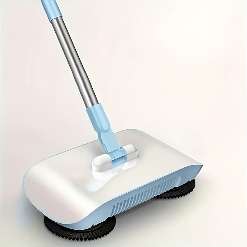 LDQ 2-in-1 Handheld Sweeper & Mop Combo Automatic Push Broom with Dustpan for Effortless NZ Floor Cleaning