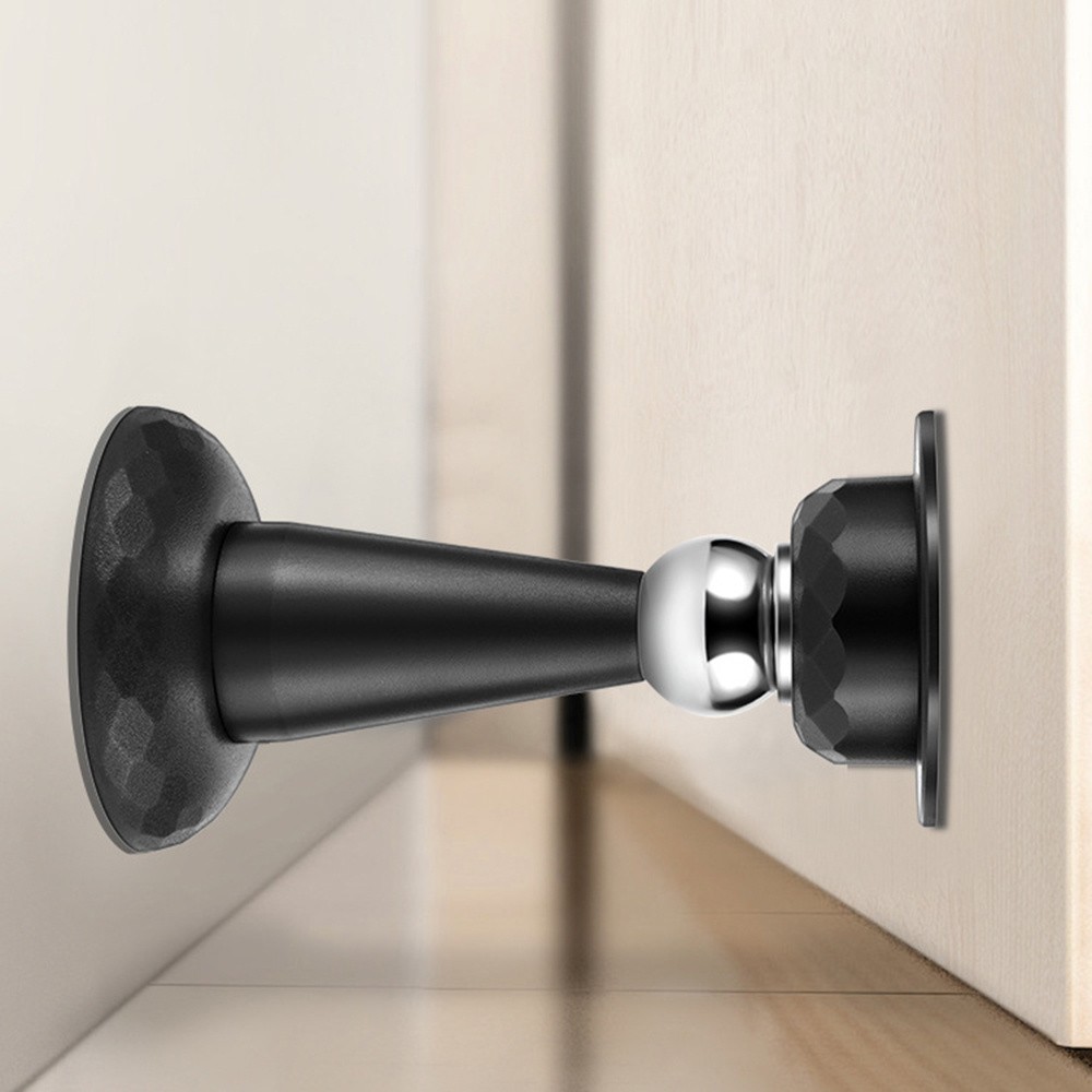 MCMLS Heavy-Duty Magnetic Door Stopper  No-Drill Anti-Slam Holder for Safe & Modern NZ Home Spaces