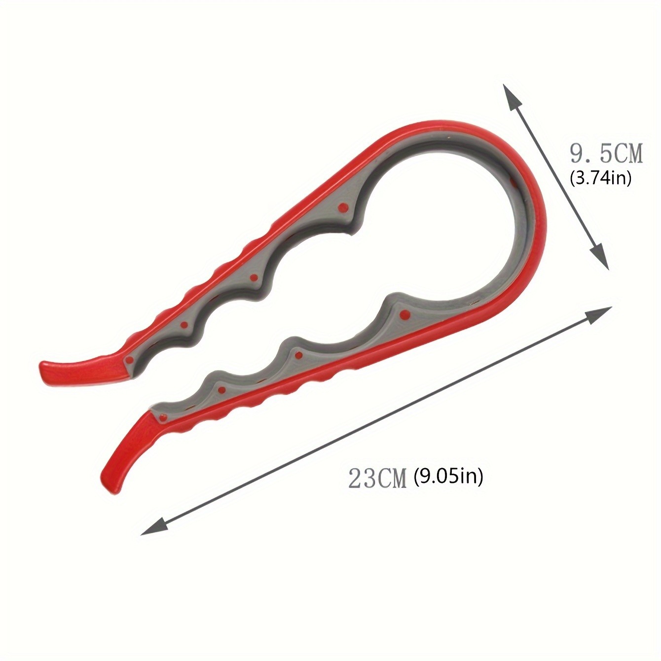 YUHUPHYLLIC 4-in-1 Multifunctional Portable Bottle Opener  Non-Slip Can Opener for Beer, Bottles & Jars in NZ Kitchens