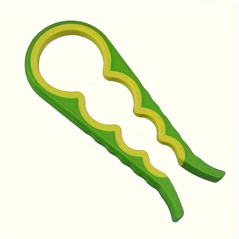 YUHUPHYLLIC 4-in-1 Multifunctional Portable Bottle Opener  Non-Slip Can Opener for Beer, Bottles & Jars in NZ Kitchens