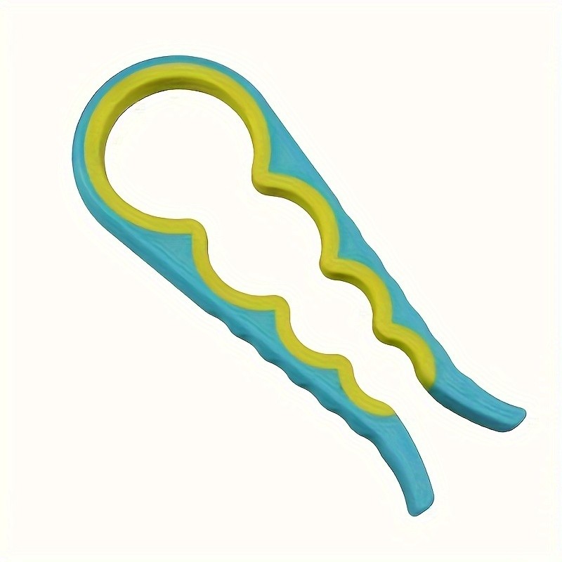 YUHUPHYLLIC 4-in-1 Multifunctional Portable Bottle Opener  Non-Slip Can Opener for Beer, Bottles & Jars in NZ Kitchens