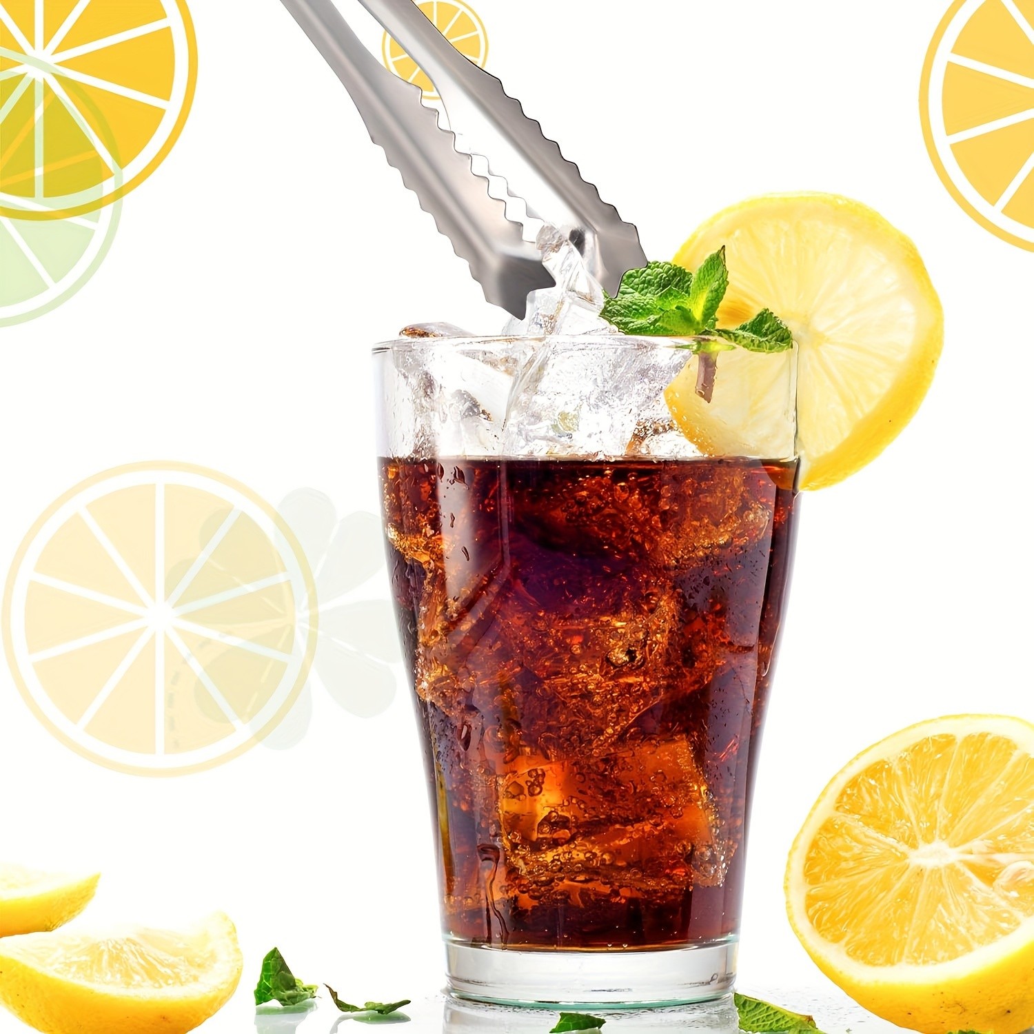 YUHUPHYLLIC Stainless Steel Ice Tongs  Multifunctional Food Tongs for NZ Kitchens, BBQs, and Buffets