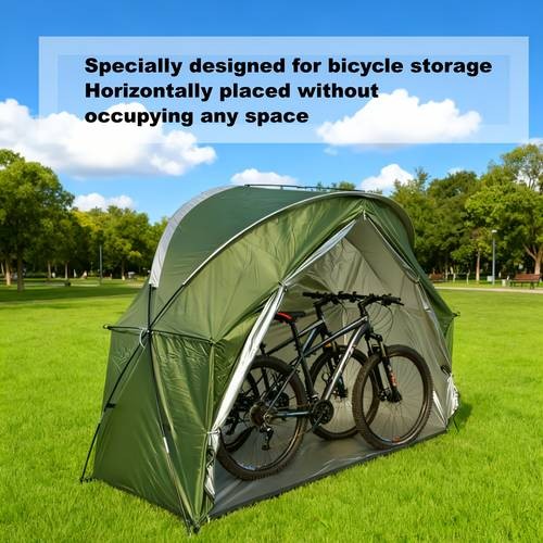 Portable Camping Tent  Lightweight Bicycle Shelter for Solo Camping, Fishing & Outdoor Adventures