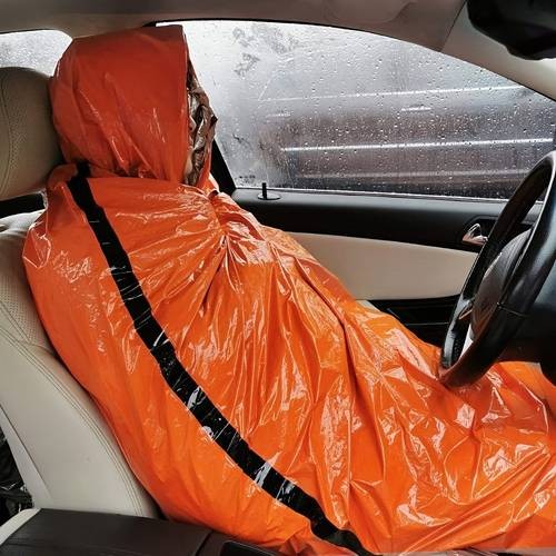 3pcs Emergency Survival Shelter with Thermal Blanket  Portable Lightweight Tent for Camping, Hiking & Outdoor Emergencies