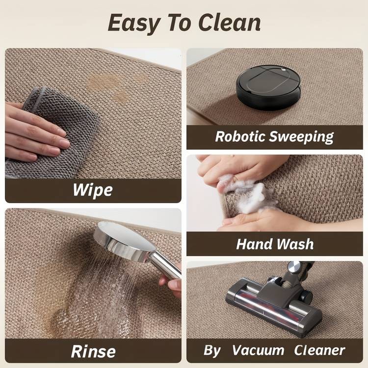 SIXHOME Non-Slip Kitchen Mat Absorbent Floor Mat with Rubber Backing