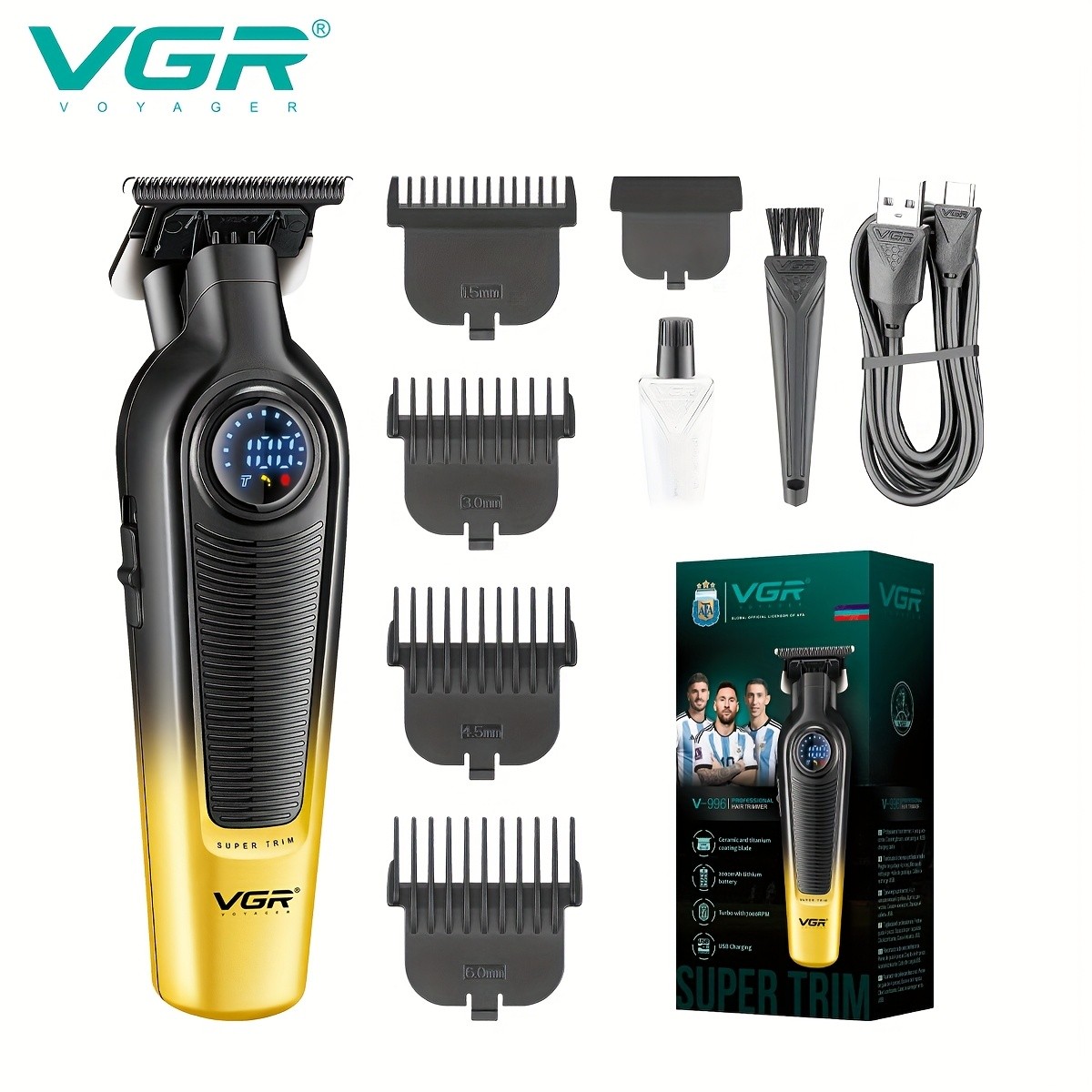 VGR Men's Hair Clipper