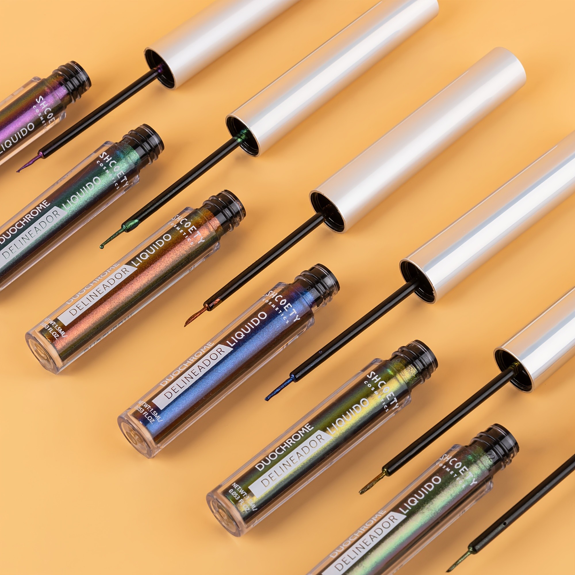 SHCOETY 6-Color Chameleon Liquid Eyeshadow & Eye Liner Pen