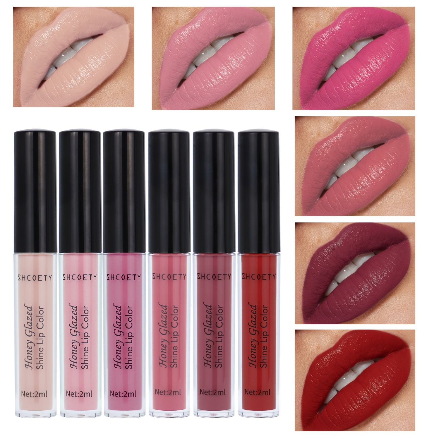 SHCOETY Mini Matte Lip Glaze
