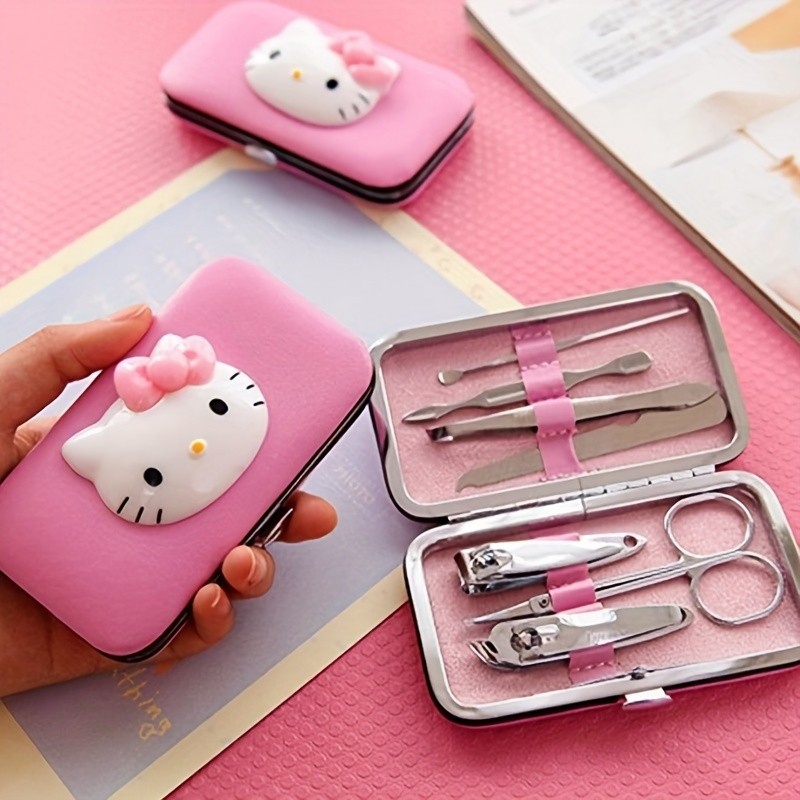 Sanrio Hello Kitty 7pcs Nail Care Kit