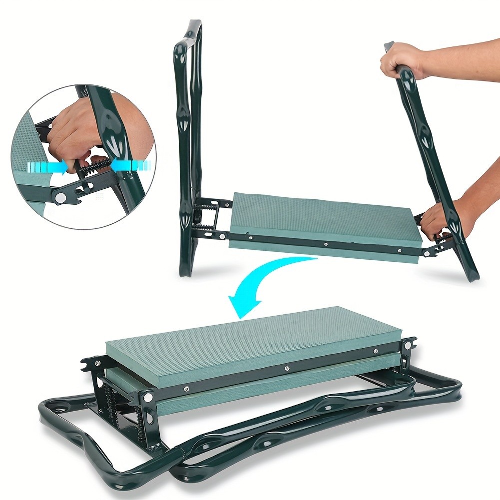 wisfor Foldable Garden Kneeler Seat Comfort and Durability for Your Outdoor Gardening Needs