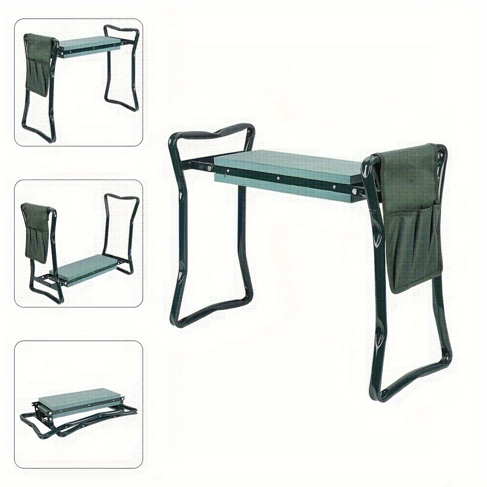 wisfor Foldable Garden Kneeler Seat Comfort and Durability for Your Outdoor Gardening Needs