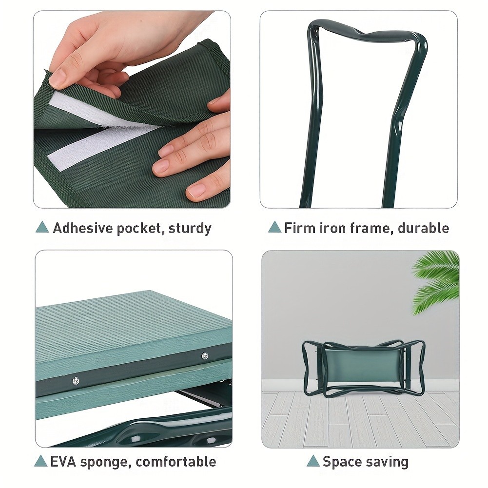 wisfor Foldable Garden Kneeler Seat Comfort and Durability for Your Outdoor Gardening Needs