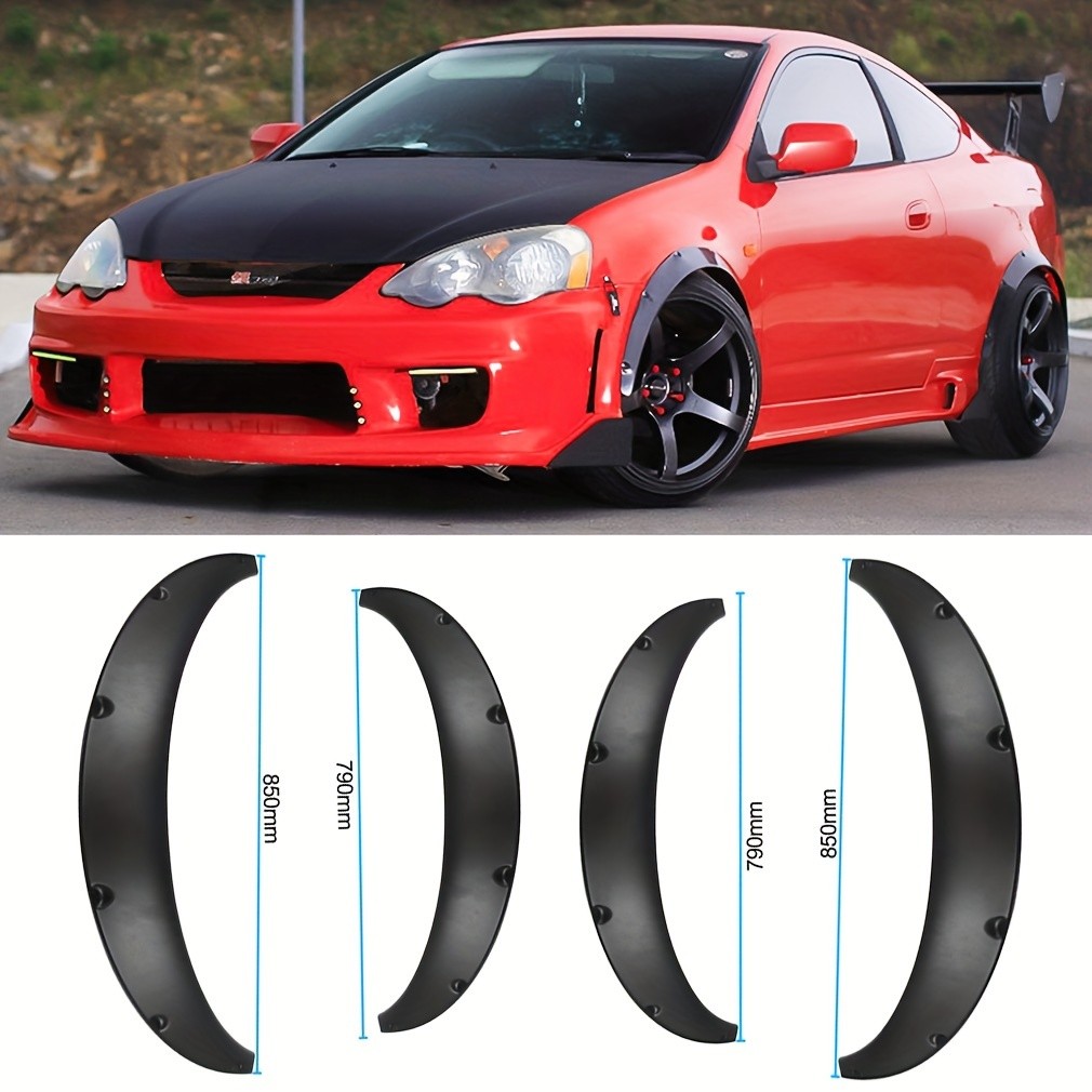 wisfor Arch Wheel Eyebrow Fender Flares Protector  Durable Protection for Your SUV's Wheels