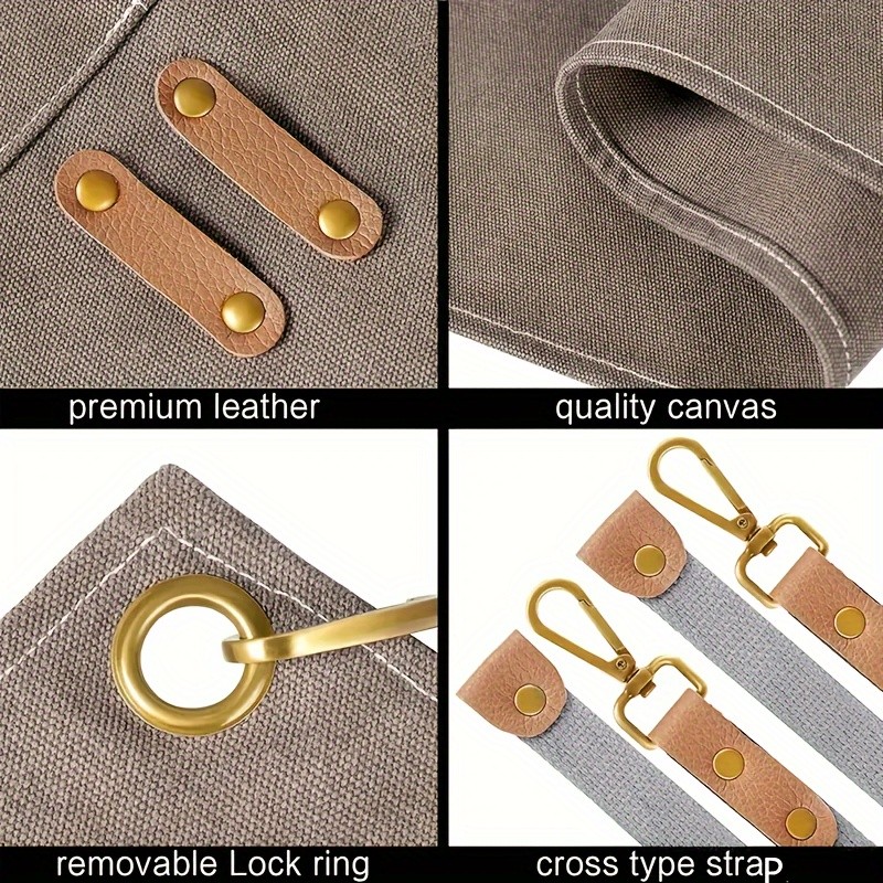 FARIDABIO Stylish Polyester Apron  Comfortable and Practical Apron for Men and Women