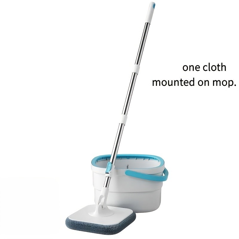 FARIDABIO 360-Degree Swivel Mop and Bucket Combo  Easy-to-Clean, Non-Electric Floor Cleaning Solution
