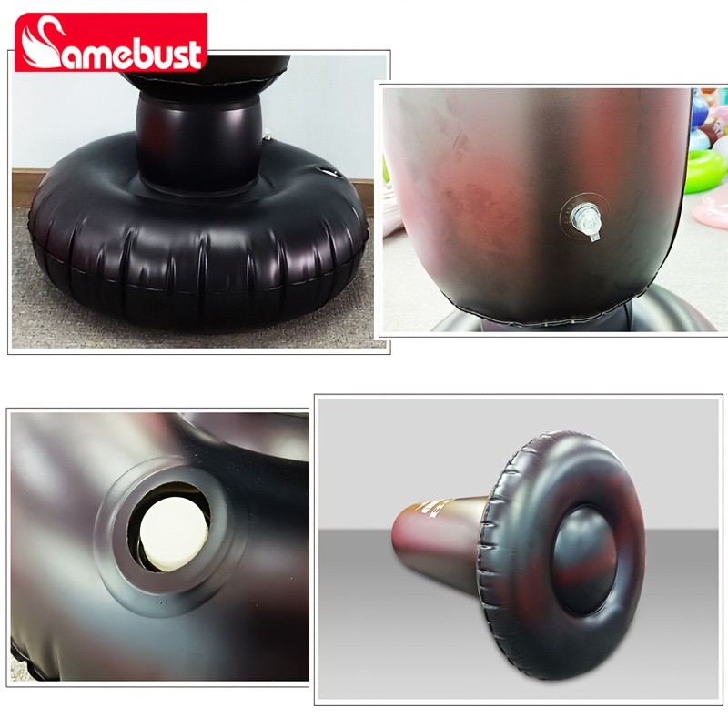 CAMEBUST Inflatable Boxing Bag  PVC Punching Bag for Sports and Practice