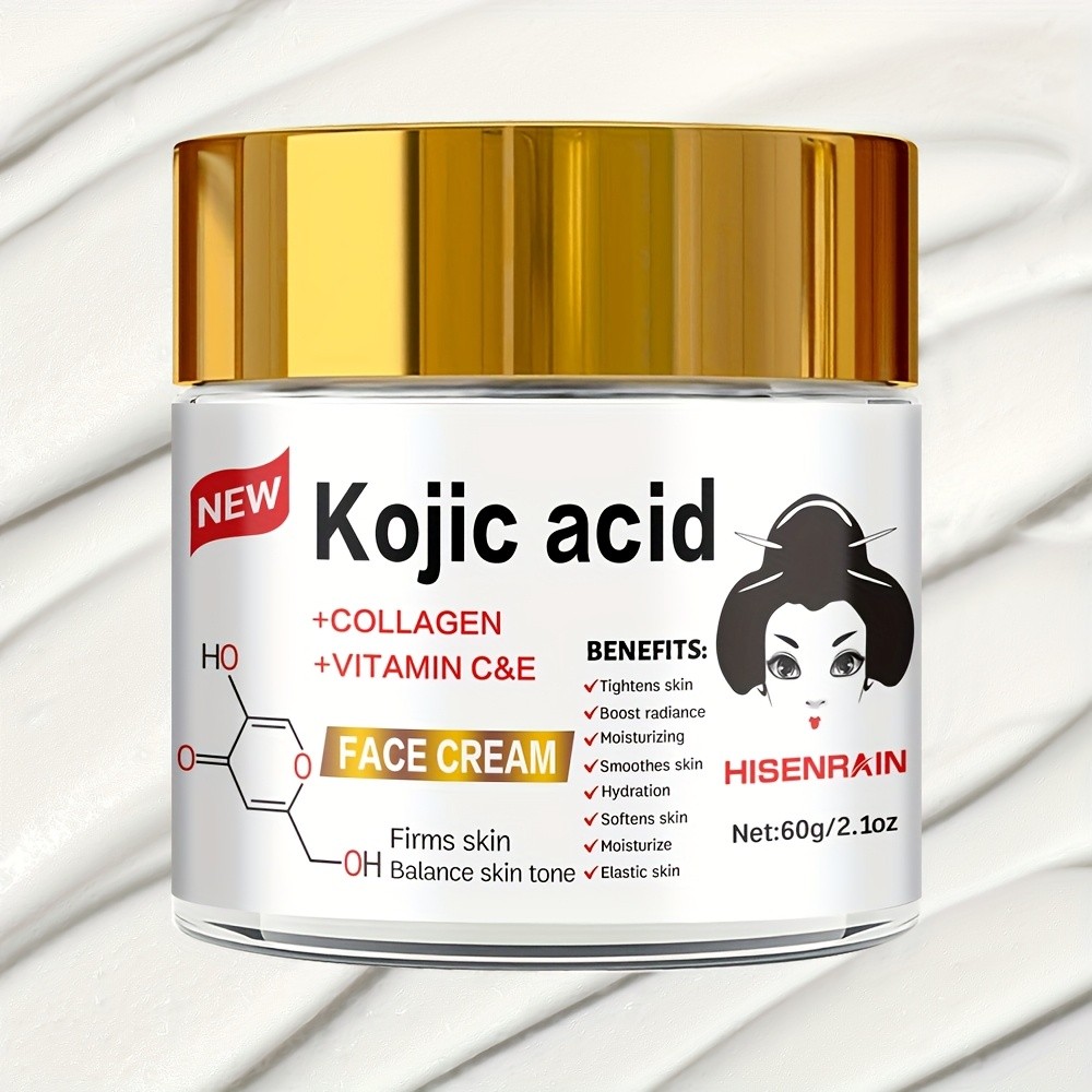 HISENRAIN Kojic Acid + Vitamin C Brightening Cream