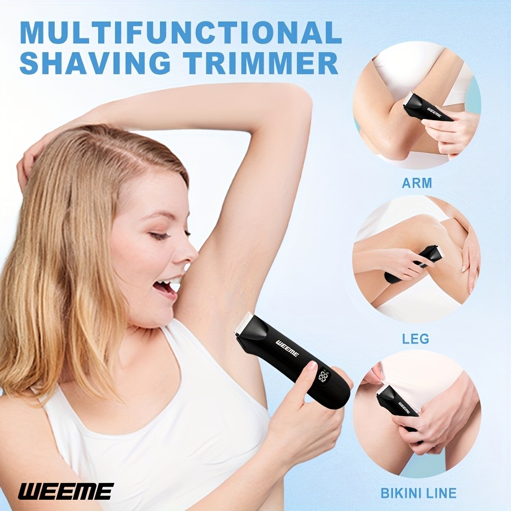 WEEME Safe and Efficient Mens Body Hair Trimmer