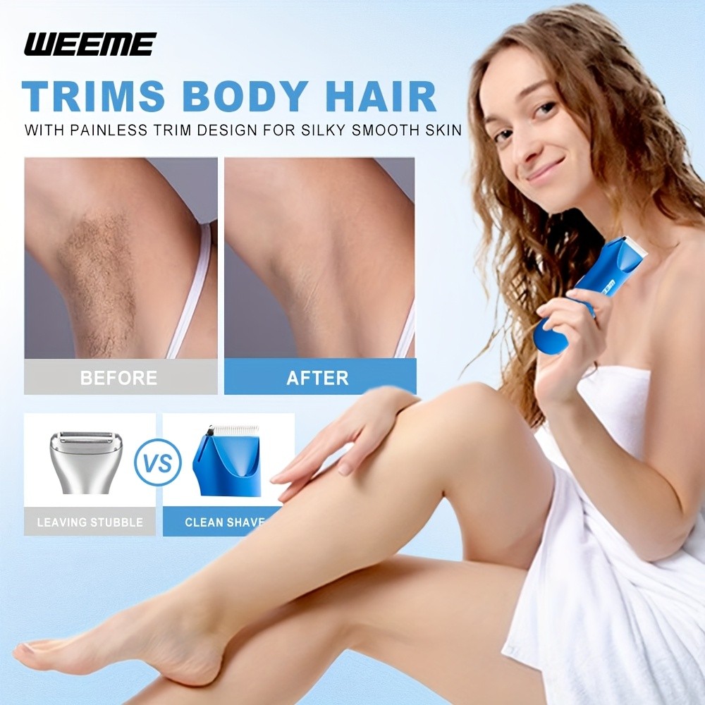 WEEME Safe and Efficient Mens Body Hair Trimmer