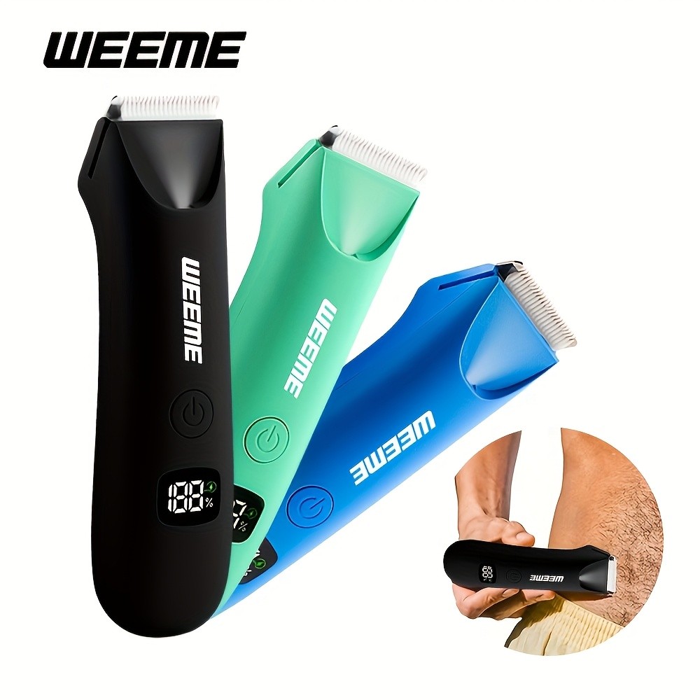 WEEME Mens Body Hair Trimmer Razor