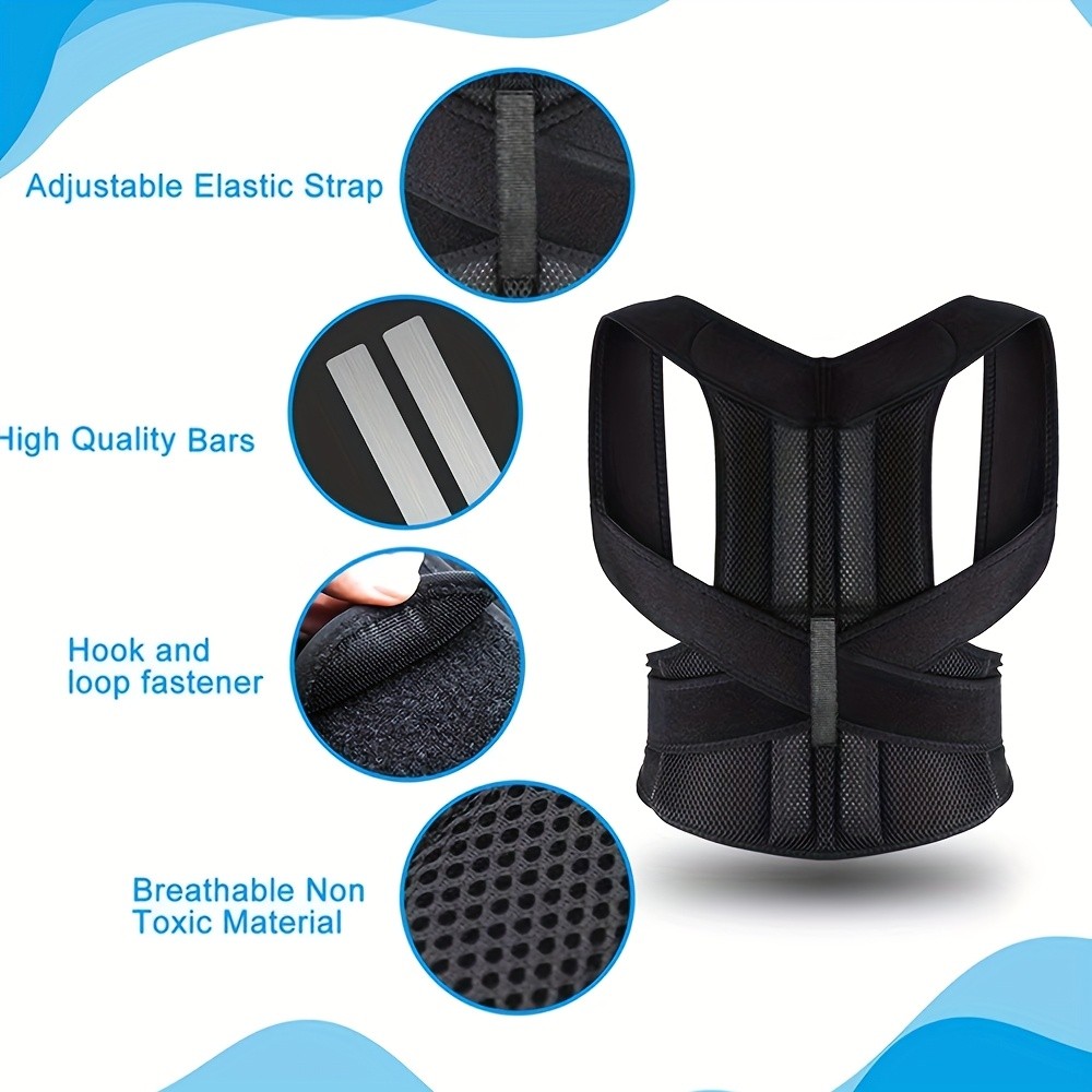 CISILY Black Adult Back Support Belt