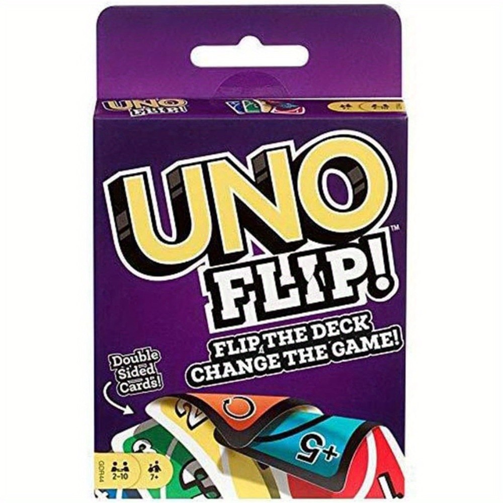 UNO Flip Playing Card Game Wild Card UNO Flip by Mattel Games