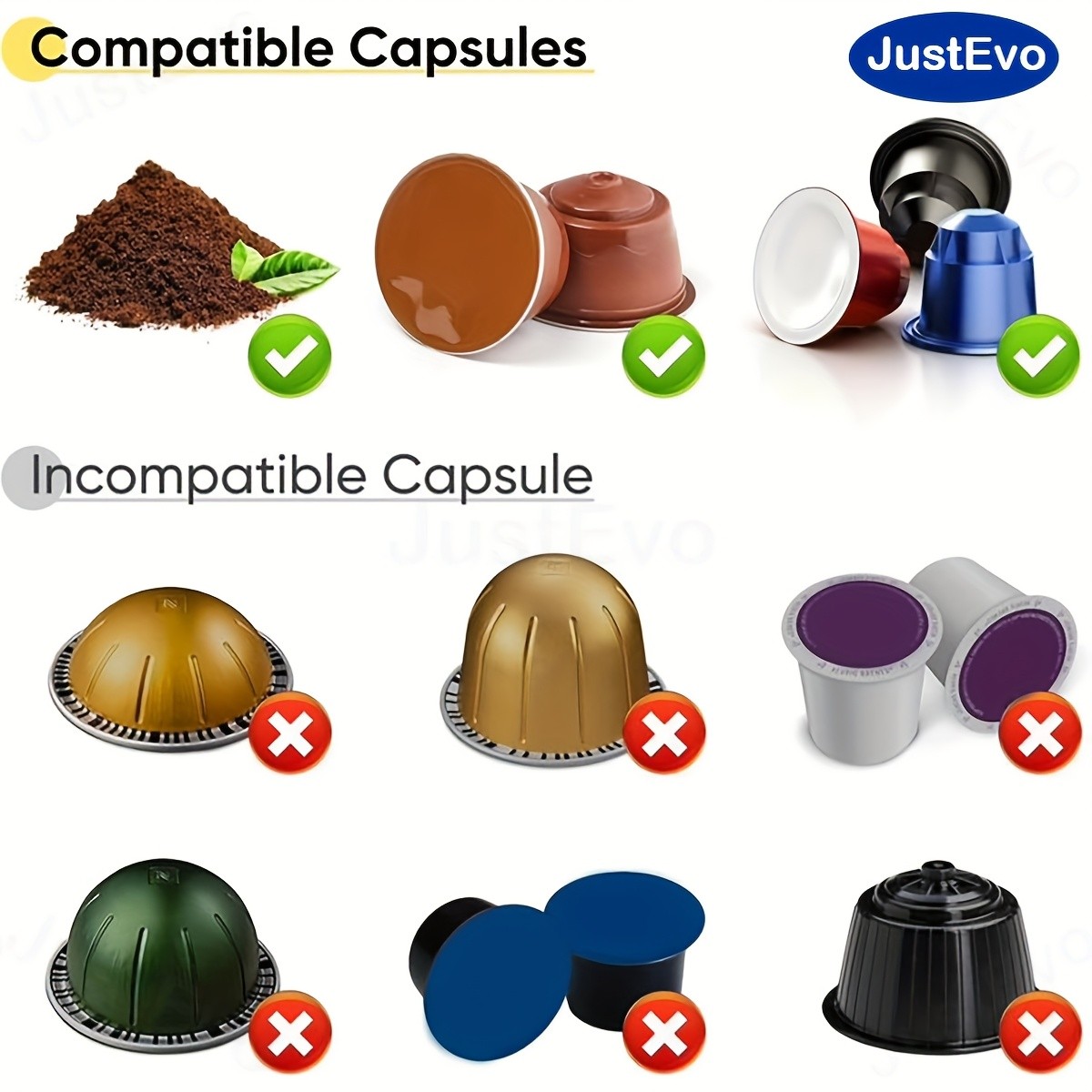 JUSTEVO Electric Coffee Maker  Smart Temperature Control and Fast Brewing for the Perfect Cup