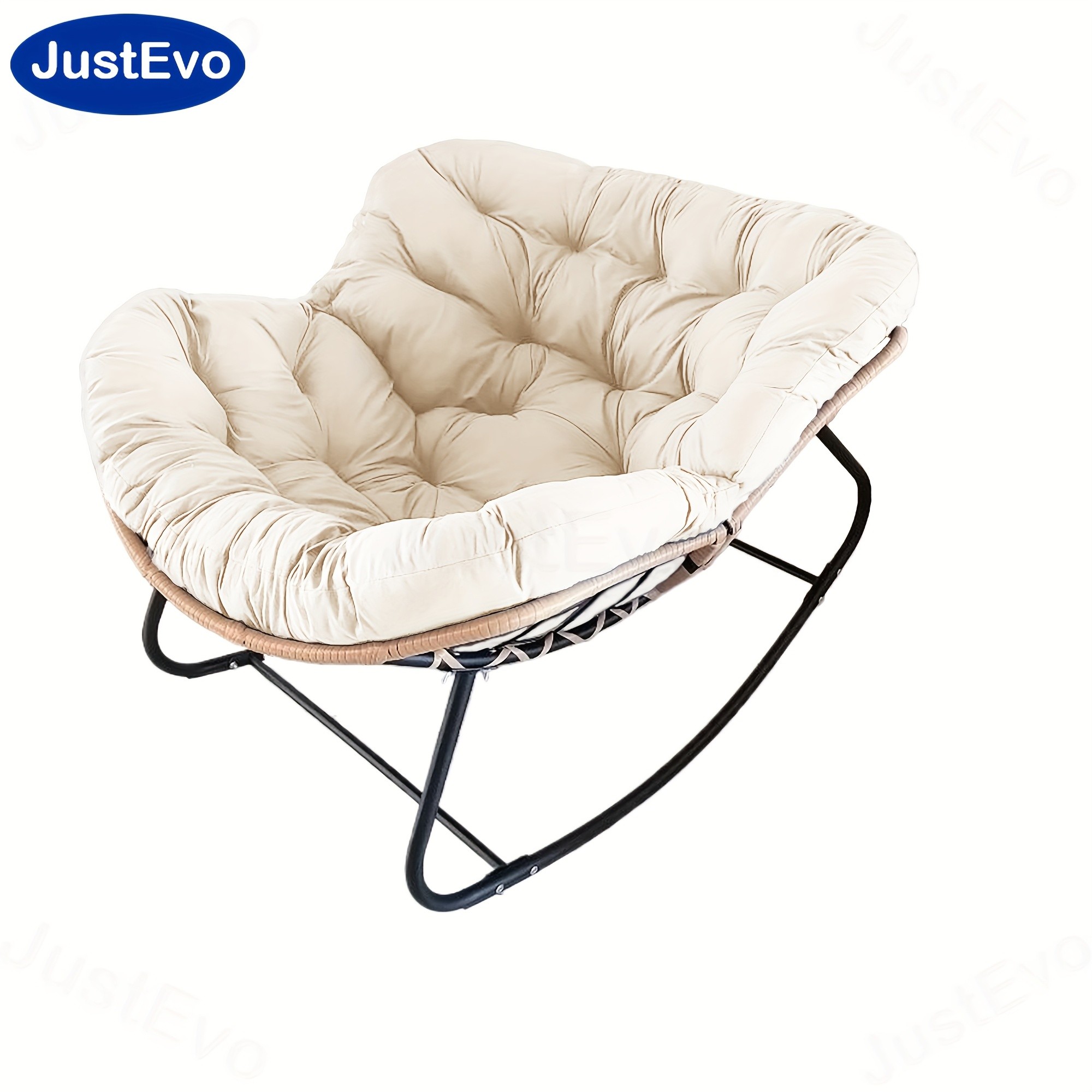 JUSTEVO Swivel Rocking Recliner  Timeless Style and Ergonomic Comfort for Your Sanctuary